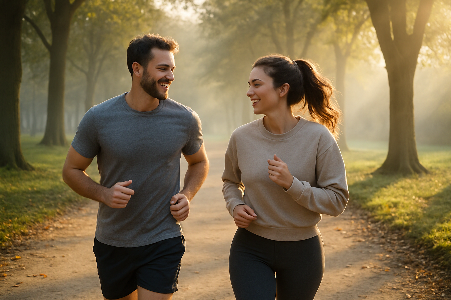 Jogging en duo pour prendre soin de soi tout en partageant un moment